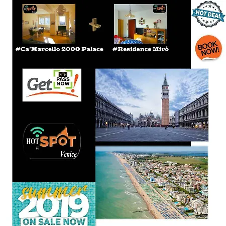 Hotspot To Venice #residence Miro Лидо-ди-Езоло